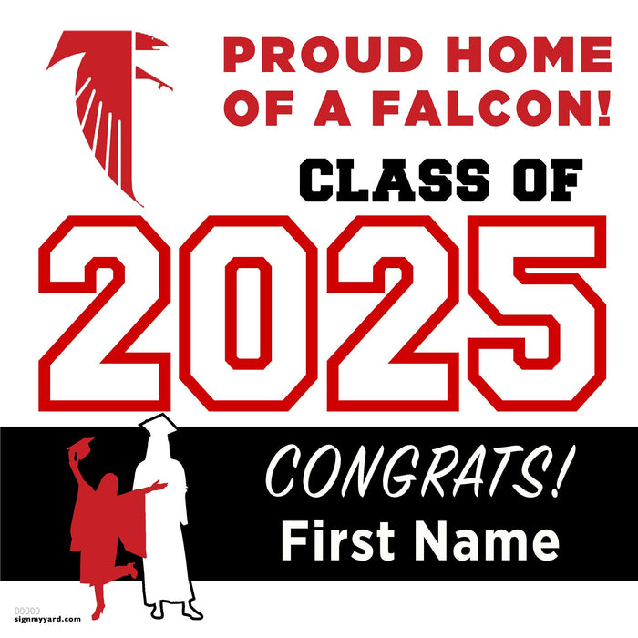 Saratoga High School 24x24 Class of 2025 Yard Sign (Option A)