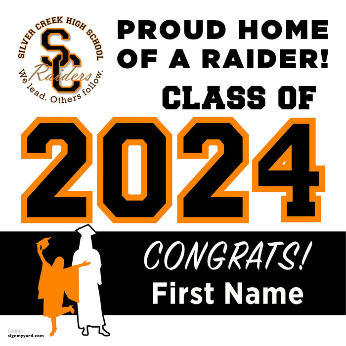 Silver Creek High School 24x24 Class of 2024 Yard Sign (Option A)