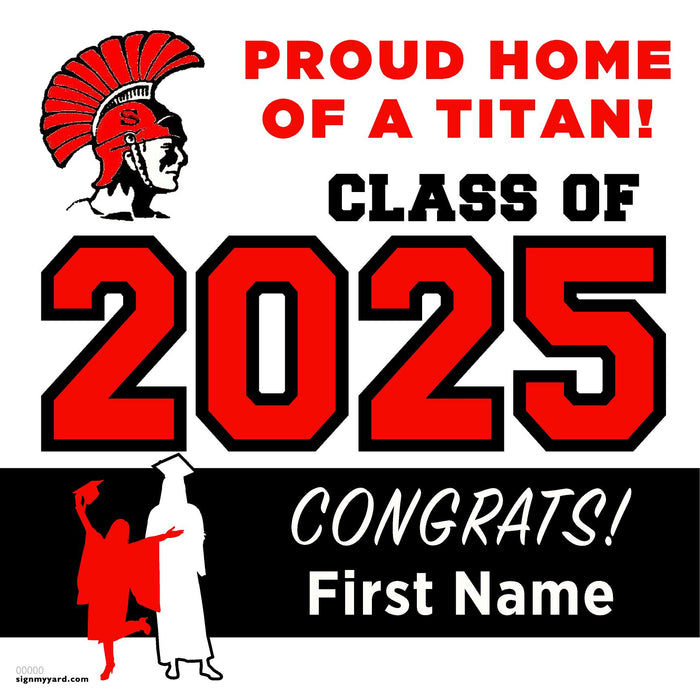 Skyline High School 24x24 Class of 2025 Yard Sign (Option A)