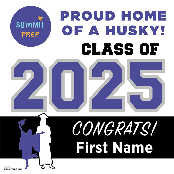 Summit Prep High School 24x24 Class of 2025 Yard Sign (Option A)