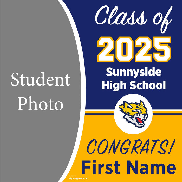 Sunnyside High School 24x24 Class of 2025 Yard Sign (Option C)