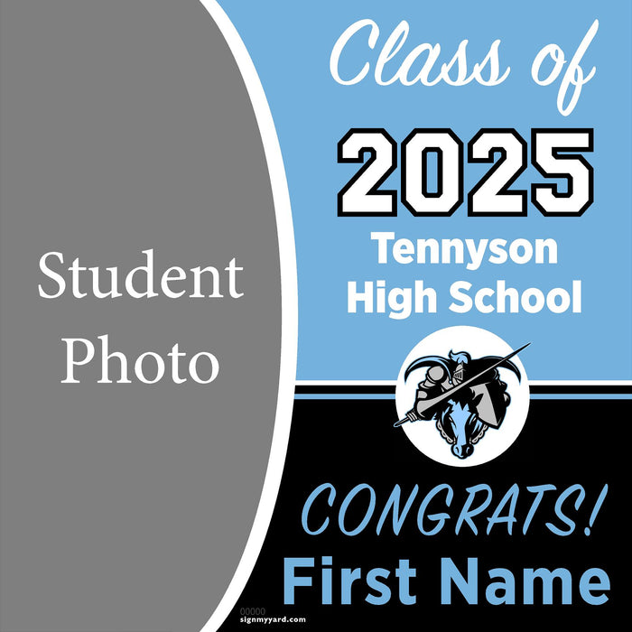 Tennyson High School 24x24 Class of 2025 Yard Sign (Option C)