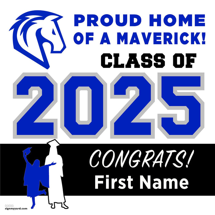 The Nueva School San Mateo 24x24 Class of 2025 Yard Sign (Option A)