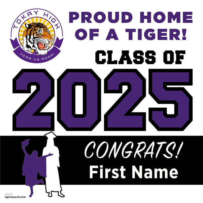 Tokay High School 24x24 Class of 2025 Yard Sign (Option A)