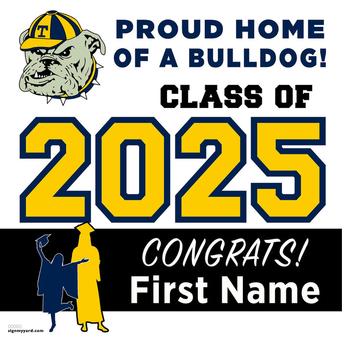 Turlock High School 24x24 Class of 2025 Yard Sign (Option A)